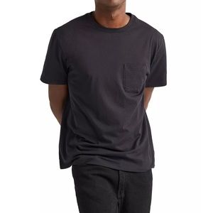 Richer Poorer - Men’s Black Pocket Tee Shirt - Large